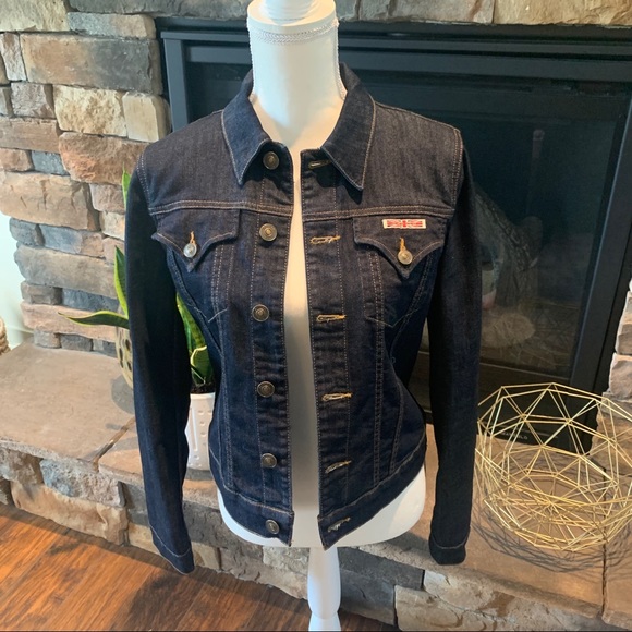 Hudson Jeans Jackets & Blazers - Hudson Dark Denim Jacket
